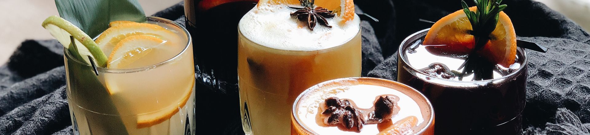 Hot Aperol Spritz and mulled wine Lychee-Coconut in City-Zen